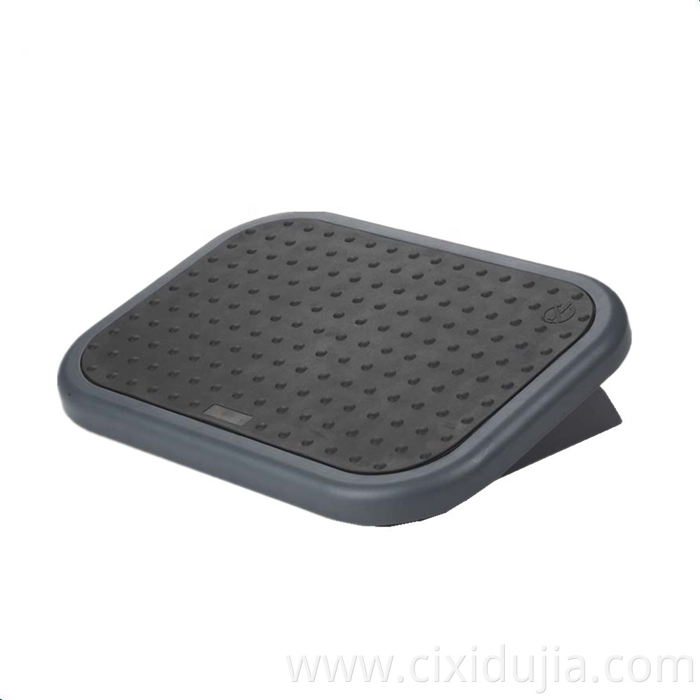 plastic massage Footrest black